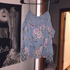 Off the shoulder long sleeve